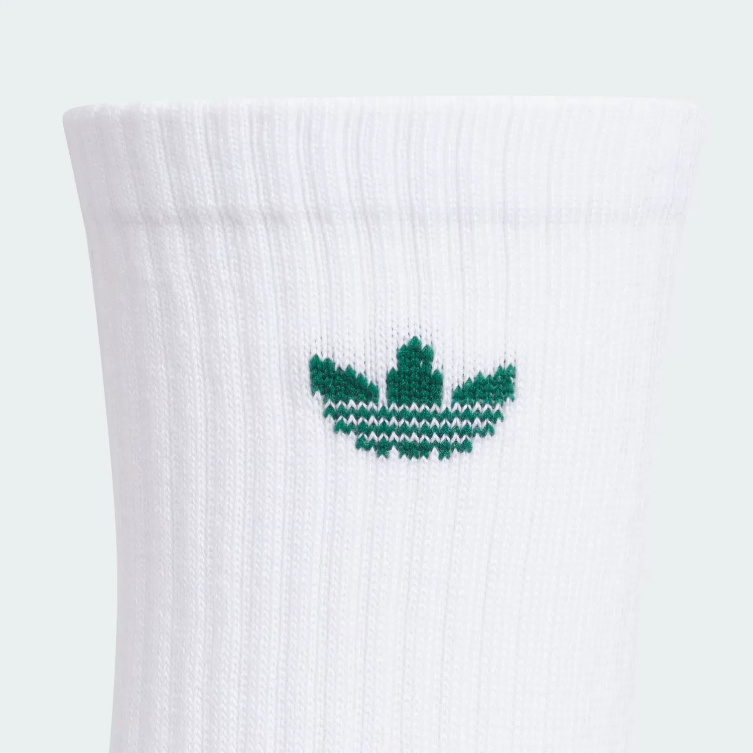 Детские носки средней длины, набор из 6 пар, originals trefoil 2.0 Adidas Originals, белый/темно-зеленый/ярко-синий — фото 2