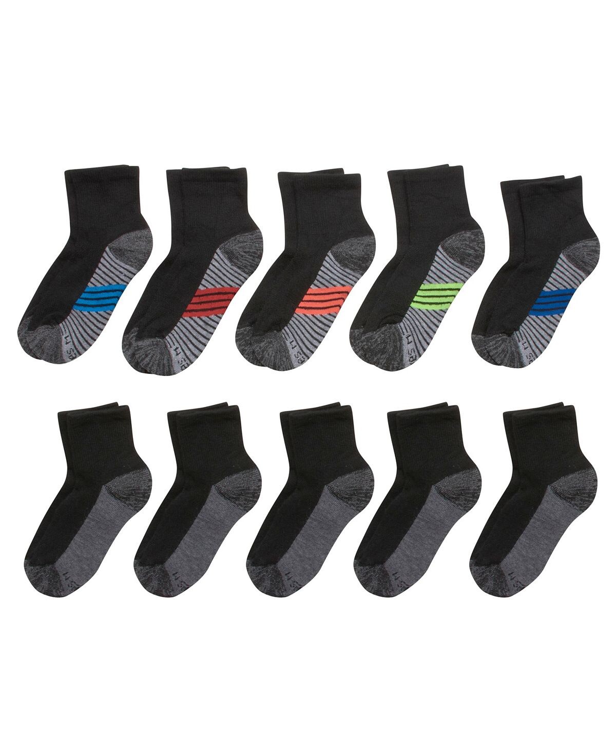 

Носки до щиколотки Big Boys Ultimate, упаковка из 10 шт. Hanes
