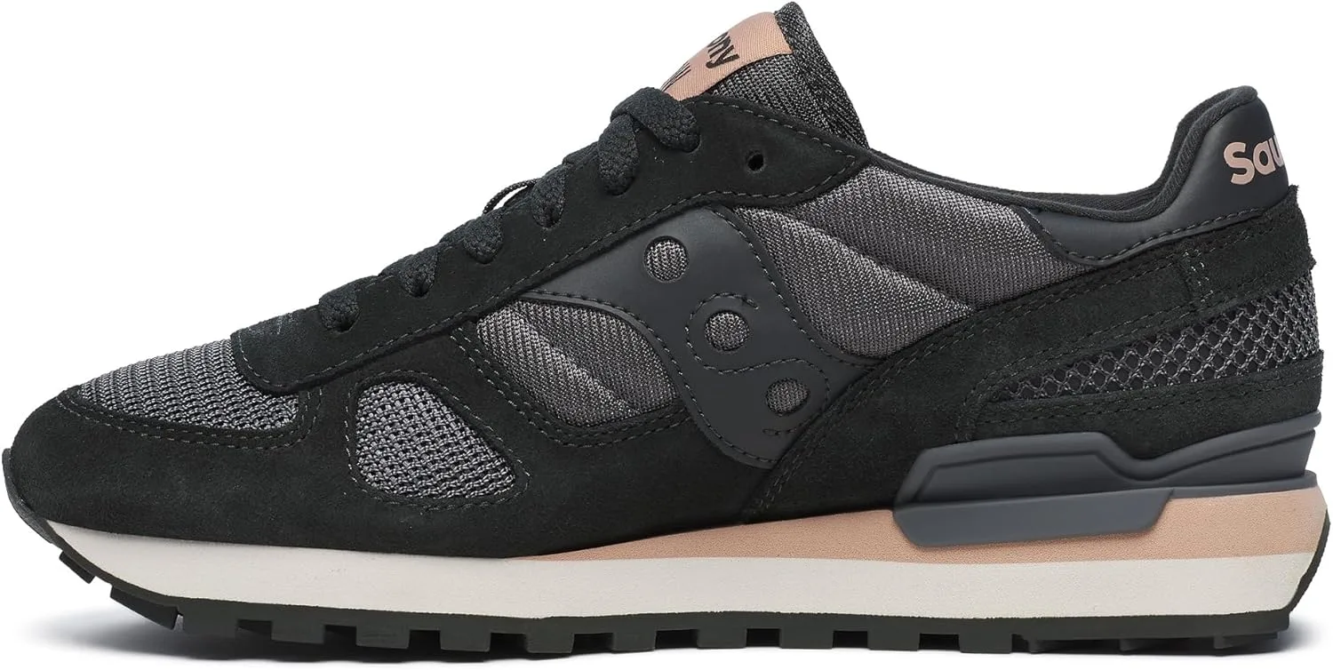 Мужские винтажные кроссовки Saucony Jazz Original, черный/серый — фото 3