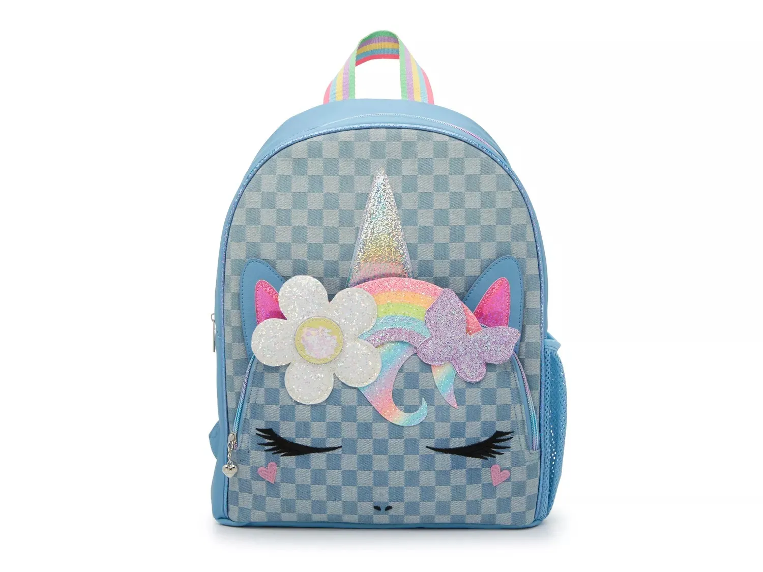 

Рюкзак OMG Accessories Gwen, светло-синий с шахматным принтом