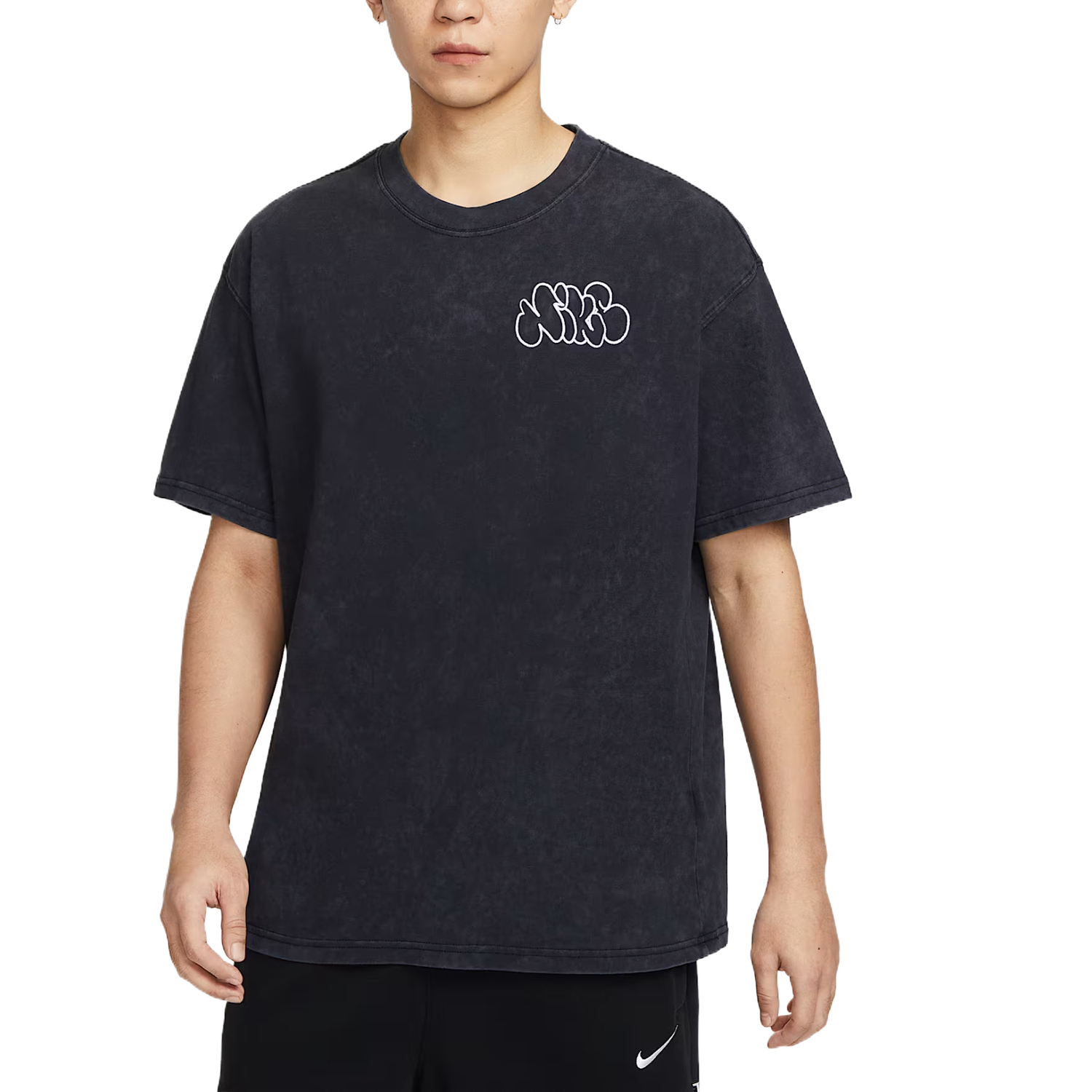 Мужская футболка для баскетбола Max90 Nike, черный — фото 2