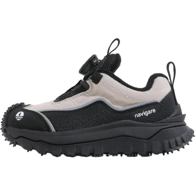 Детские кроссовки Low Top NAVIGARE, Beige Black[Hem Width, Consider 1 Size Up for Wide Feet]