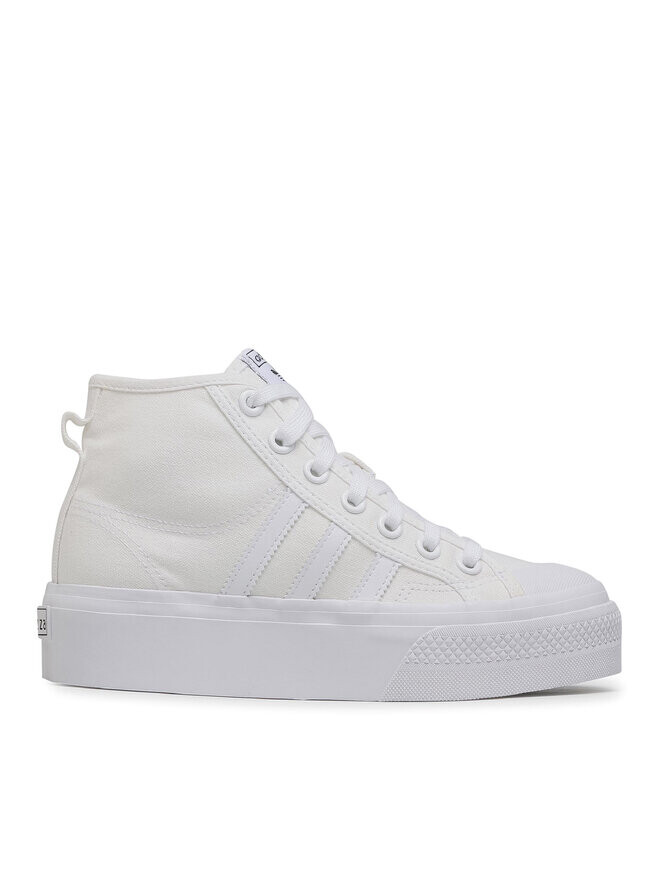 

Кроссовки Nizza Platform Mid W adidas, белый