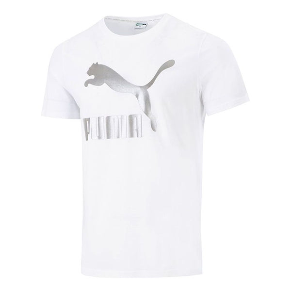

Футболка athleisure casual sports logo printing short sleeve white Puma, белый