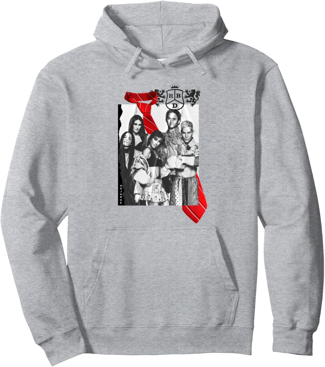 

Толстовка RBD Rebelde Tour 2023 Rebelde Concert, серая Rebelde Rbd, Серый, Толстовка RBD Rebelde Tour 2023 Rebelde Concert, серая Rebelde Rbd