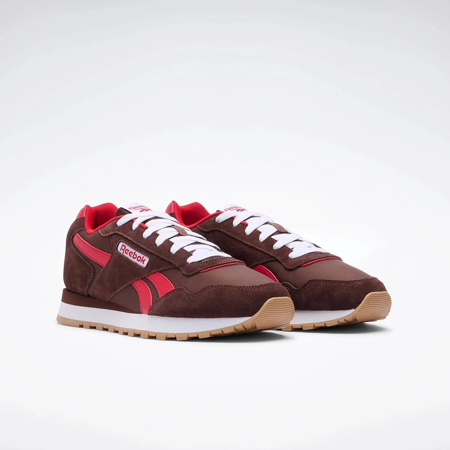 Мужские кроссовки/спортивная обувь Reebok, белый/красный/коричневый — фото 3