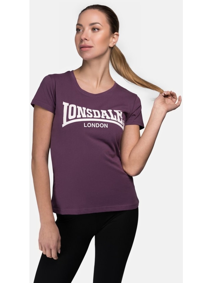 

Футболка Lonsdale Shirt, фиолетовый