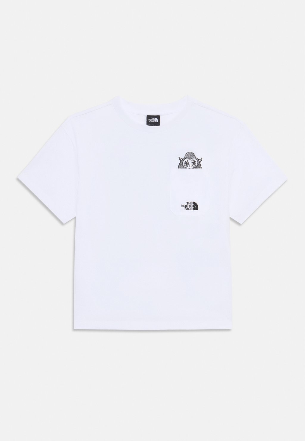

Футболка с принтом SPORTS OVERSIZED POCKET TEE GRAPH UNISEX The North Face, белый