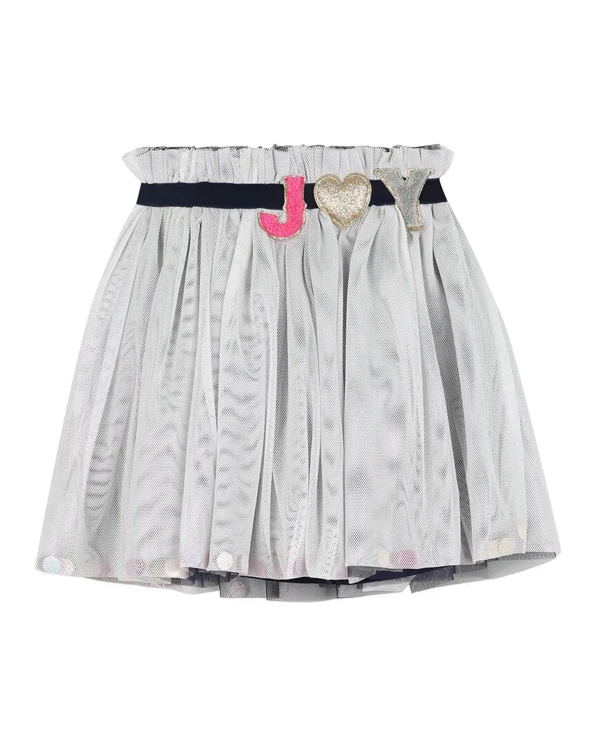 Billieblush Tulle Petticoat, серебро