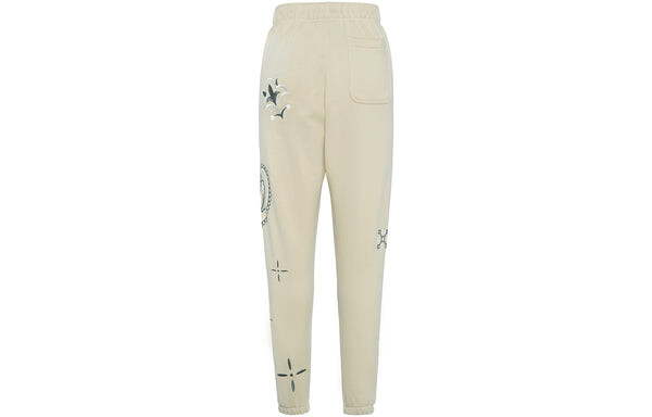 Спортивные штаны Men's Air Jordan 'why Not' Alphabet Printing Casual Sports Pants/Trousers/Joggers Light Yellow, желтый — фото 2