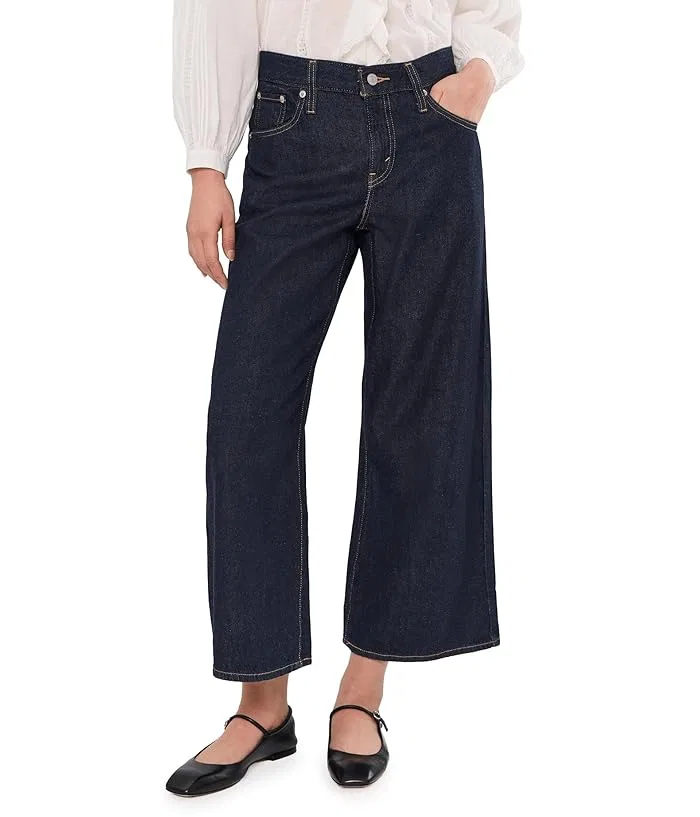 Джинсы широкие модель Middy Wide Leg Ankle Levi's Womens, Tooth Fairy
