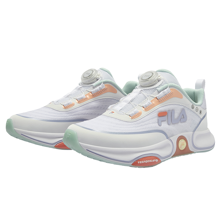FILA KIDS Кроссовки Color Ball Shoes Low Top Kids' Running Shoes White/Heather Purple — фото 4