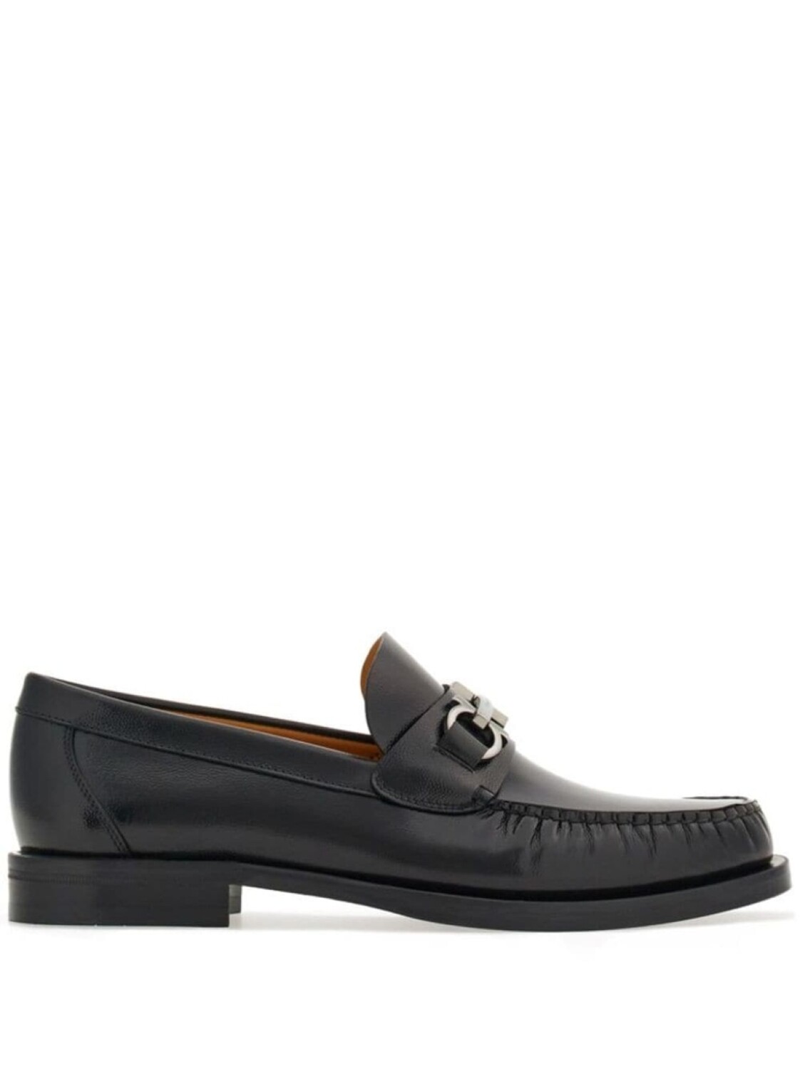 

Ferragamo лоферы с декором Gancini, черный