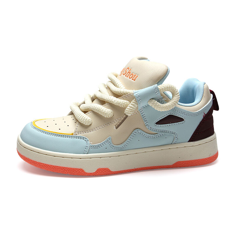 

Кроссовки JIANGSHOU Skateboarding Shoes Unisex Low-top, бежевый