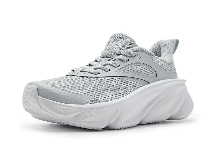 Кроссовки шнурованные Rogue 6 Alternate Lace Under Armour Kids, Halo Gray/Halo Gray/White — фото 2