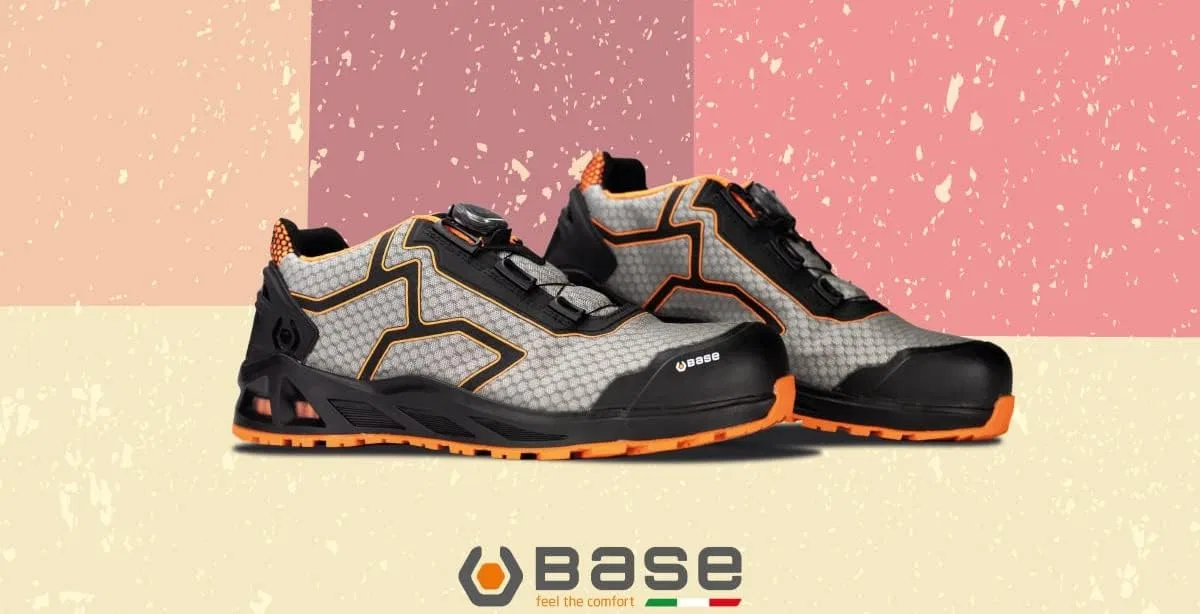 Защитные ботинки для бейс-джампинга для мужчин BASE Protection K-jump, Grey-Orange — фото 2
