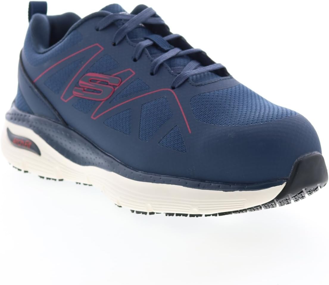 

Мужские оксфорды Skechers Work Arch Fit SR-Vigorit, синий