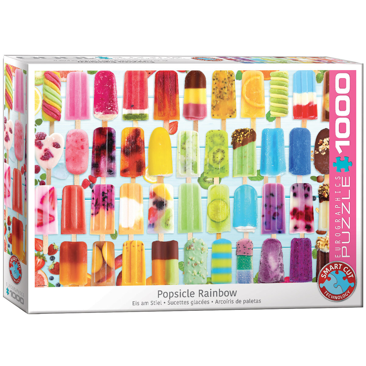 

Еврографика, пазл Popsicle Rainbow, 1000 шт. EuroGraphics