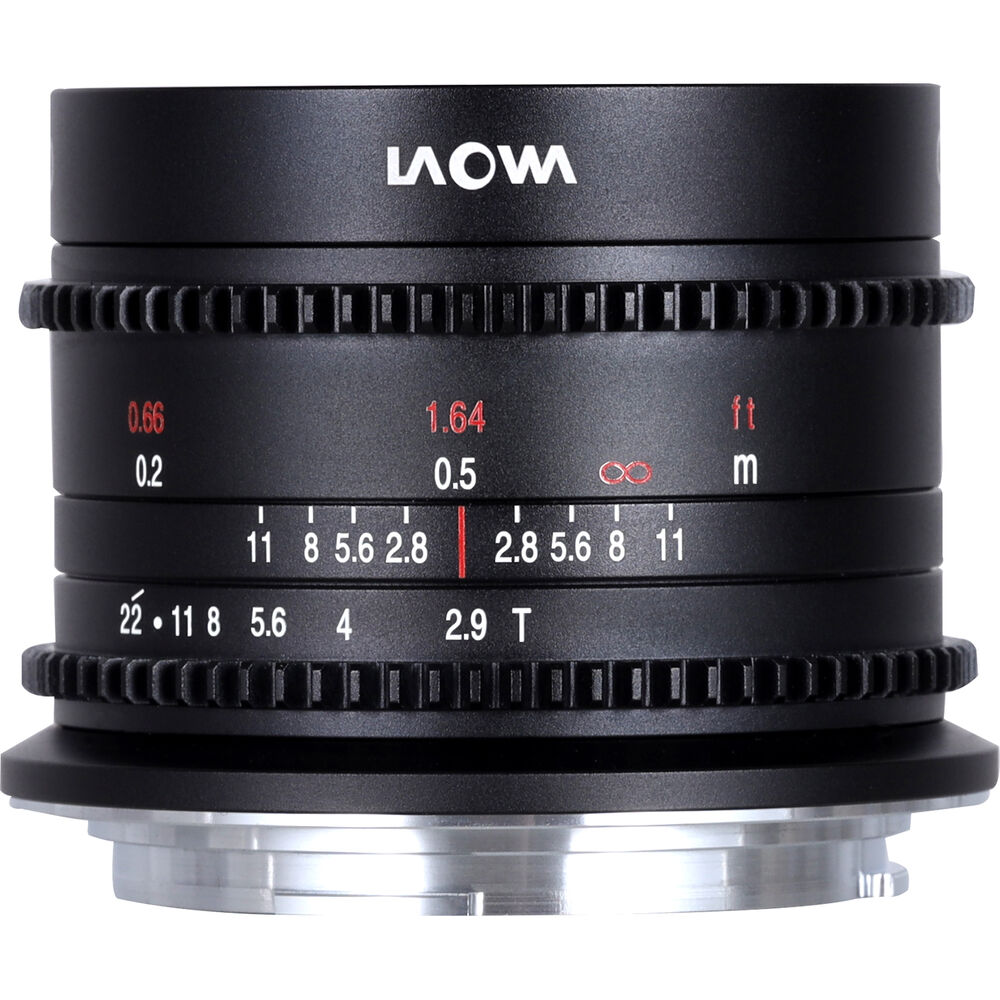 

Кинообъектив Venus Optics Laowa 9 мм T2.9 Zero-D (крепление RF, футы/метры, черный)