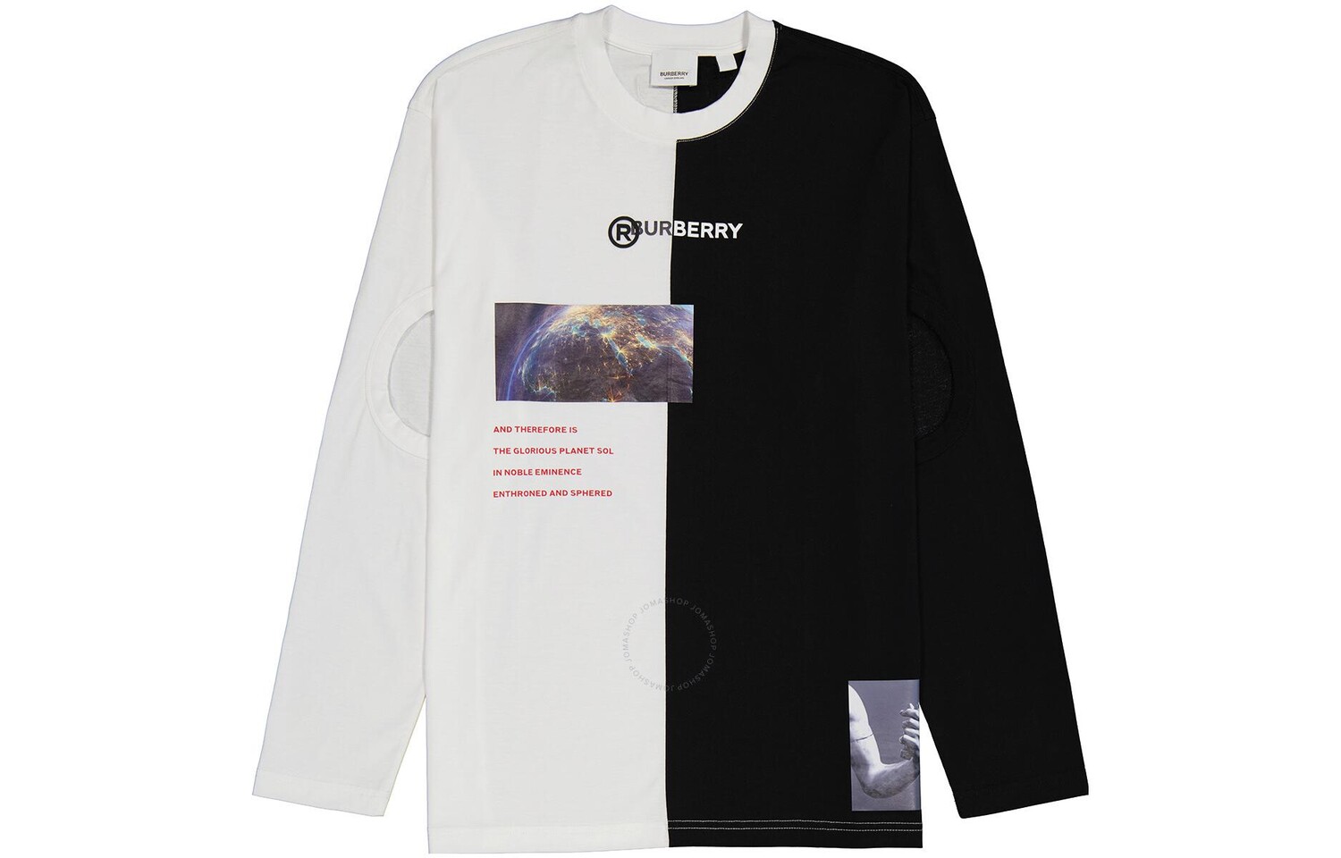 

Женская рубашка Burberry, цвет Black/White