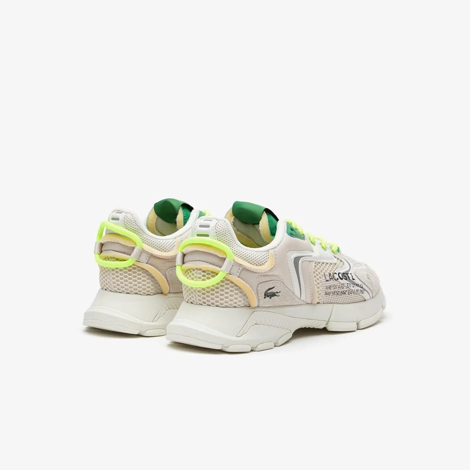 Мужские низкие кроссовки Lacoste L003 Neo 123 1 SMA, Мужская низкая обувь, зеленый — фото 3