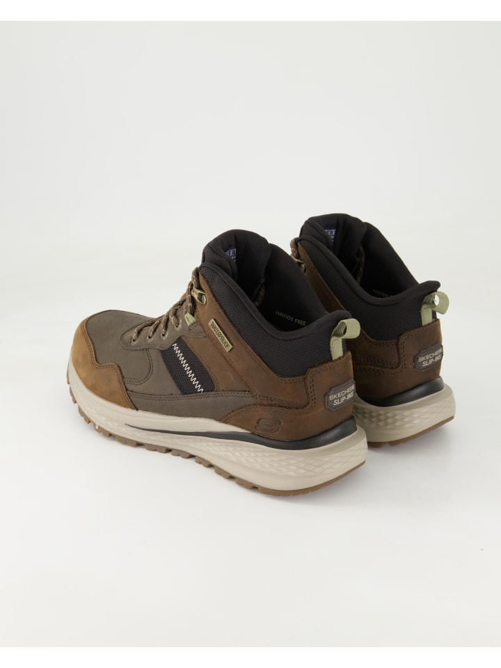 Skechers Ботильоны коричневого цвета — фото 3