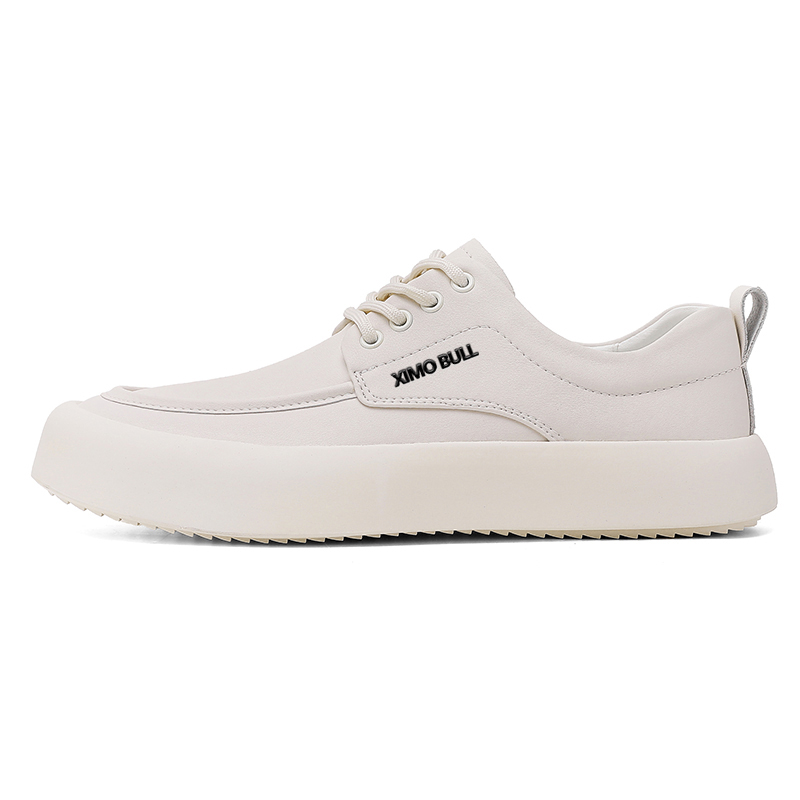 

XIMO BULL Мужские повседневные кроссовки низкие черно-белые, цвет White