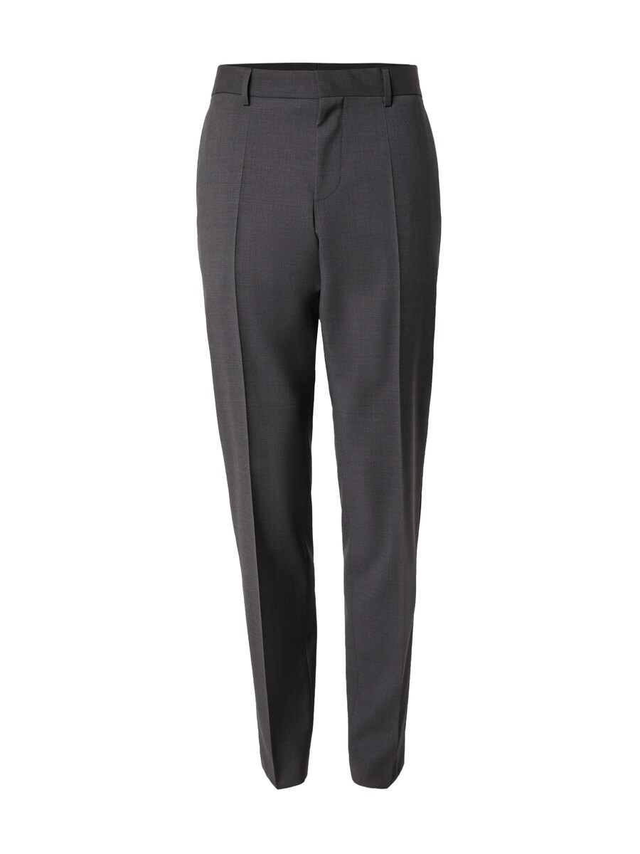

Костюмные брюки BOSS Regular Pleated Pants Genius, темно-серый