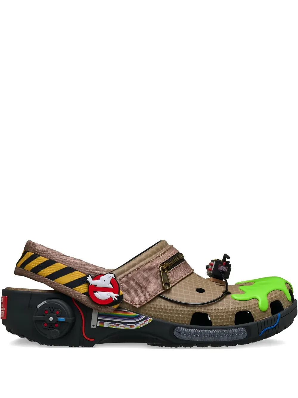 Сандалии Clog Ghostbusters Crocs, коричневый