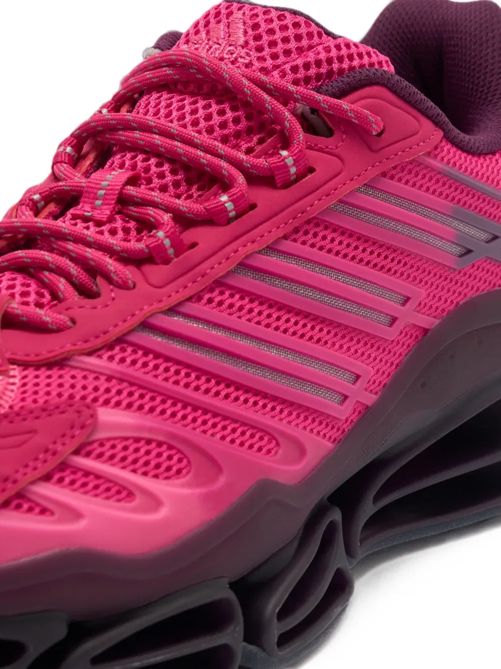 Кроссовки с сетчатыми вставками Adidas, розовый — фото 4