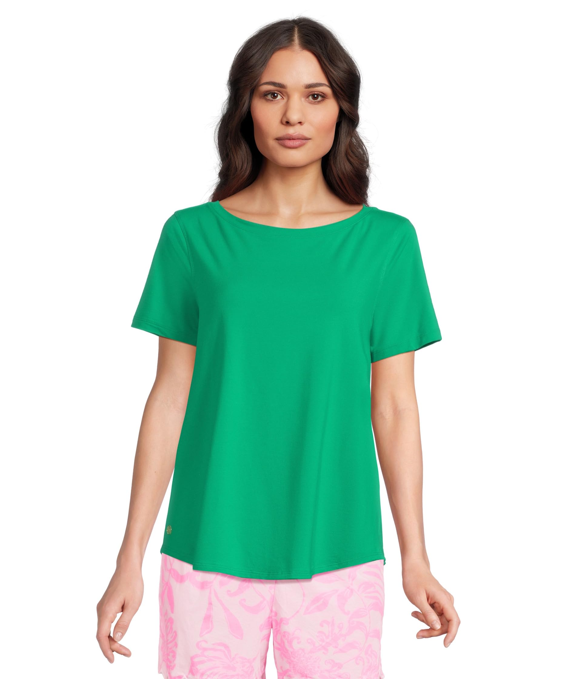 

Топ Lilly Pulitzer Key West Top, цвет Kitts Green