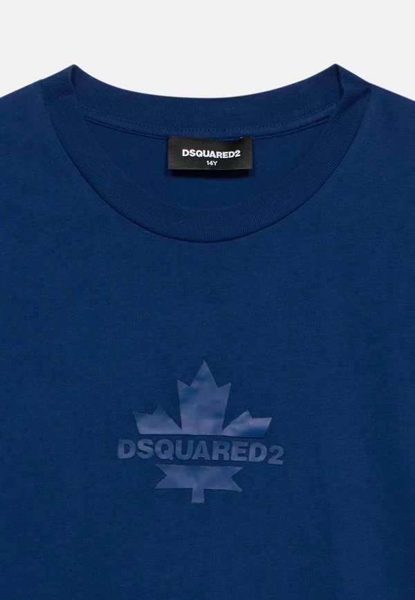 Футболка свободного кроя с принтом Dsquared2, Mazarine Blue — фото 4