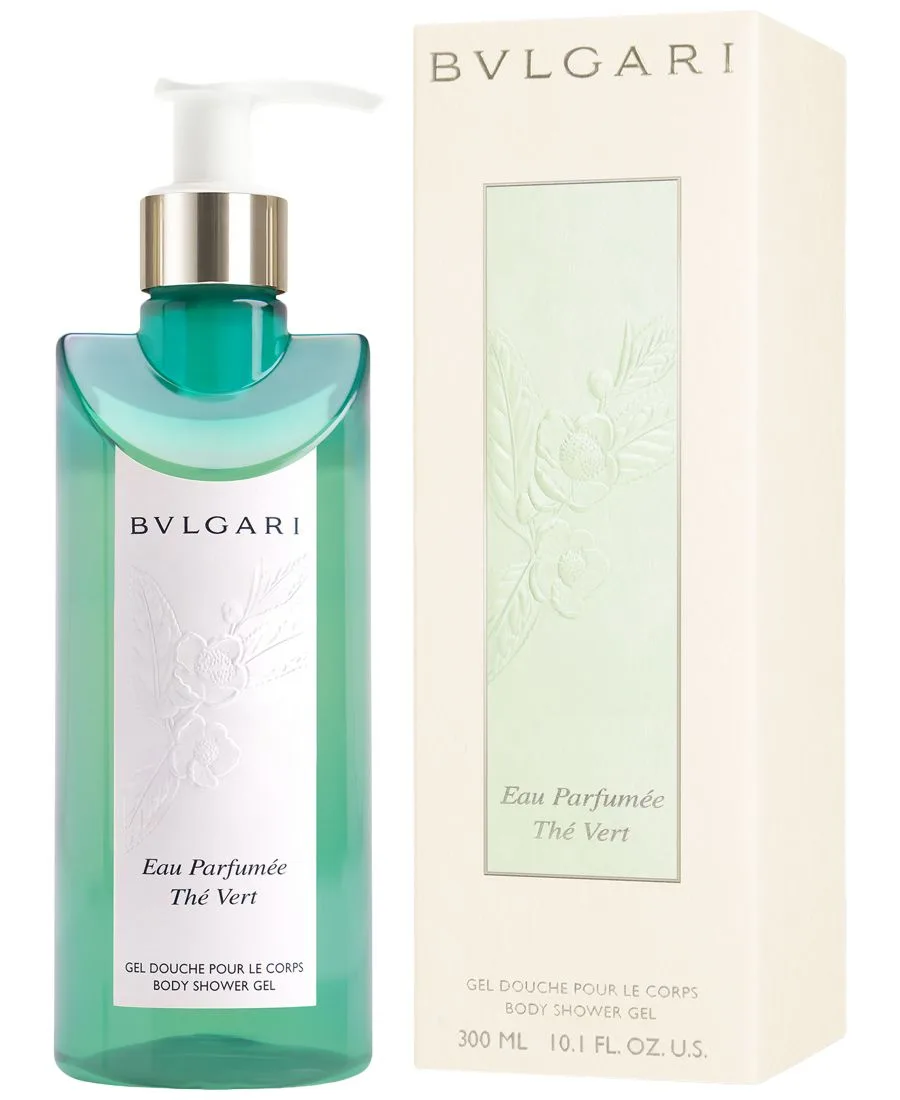 BVLGARI Гель для душа Eau Parfumée Thé Vert, 10,1 унции — фото 2
