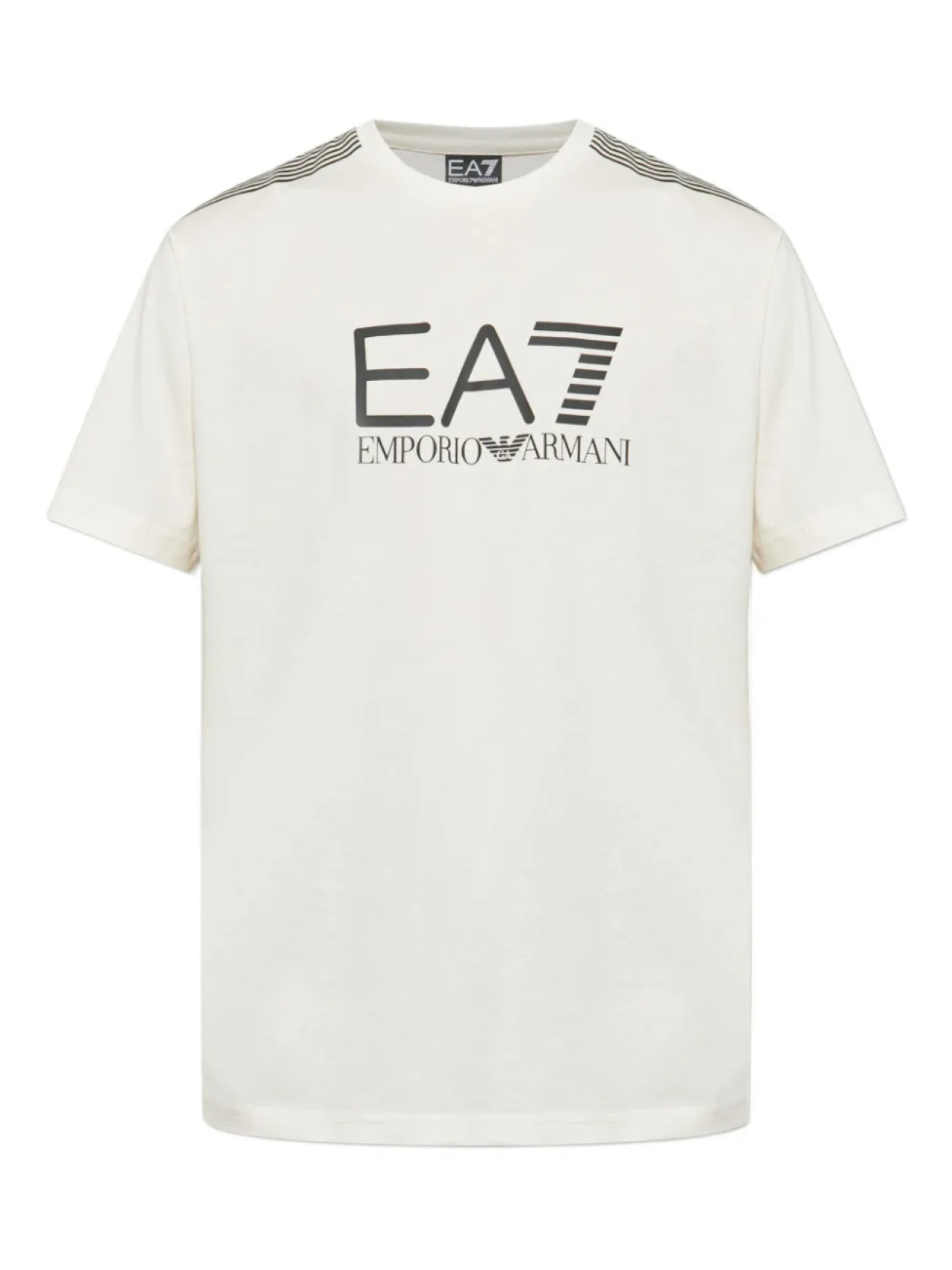 

Футболка с логотипом Ea7 Emporio Armani, белый