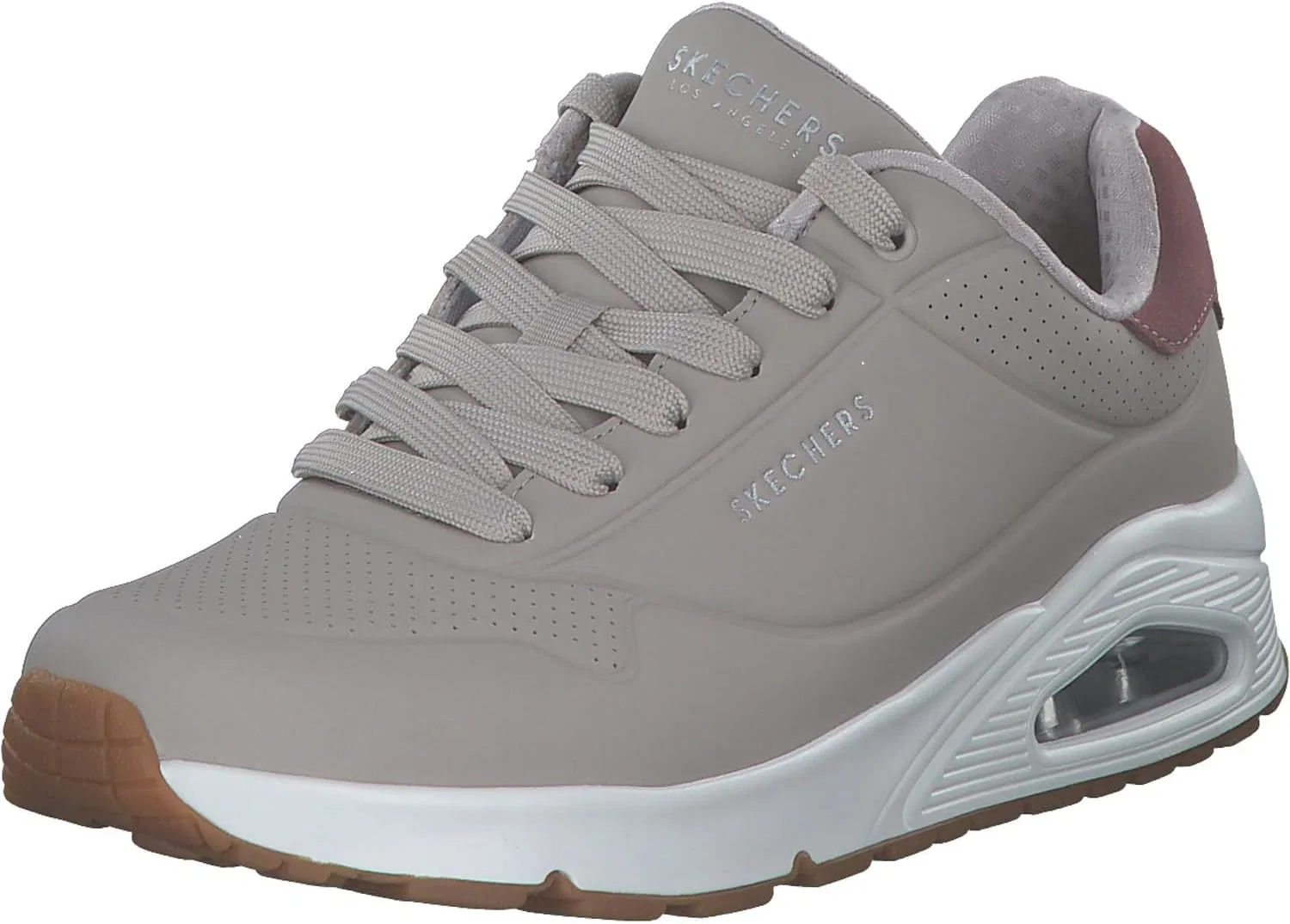 Низкие кроссовки Skechers Herren, подходят ON AIR Grau Synthetik 40, Beige