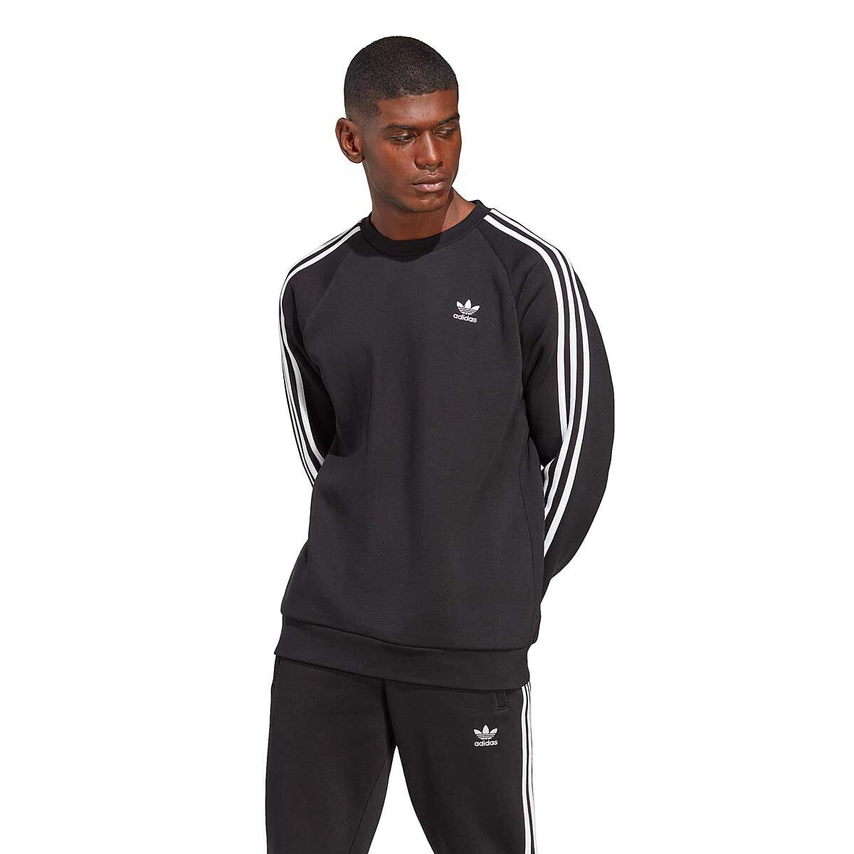 

Свитшот Adicolor Classics 3-Stripes Crew Adidas, цвет Schwarz