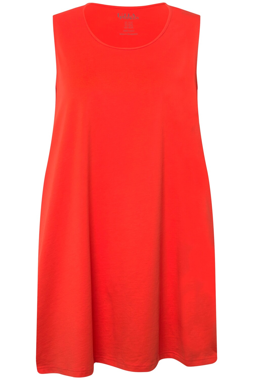 

Футболка Ulla Popken Strick Top, цвет dunkelorange