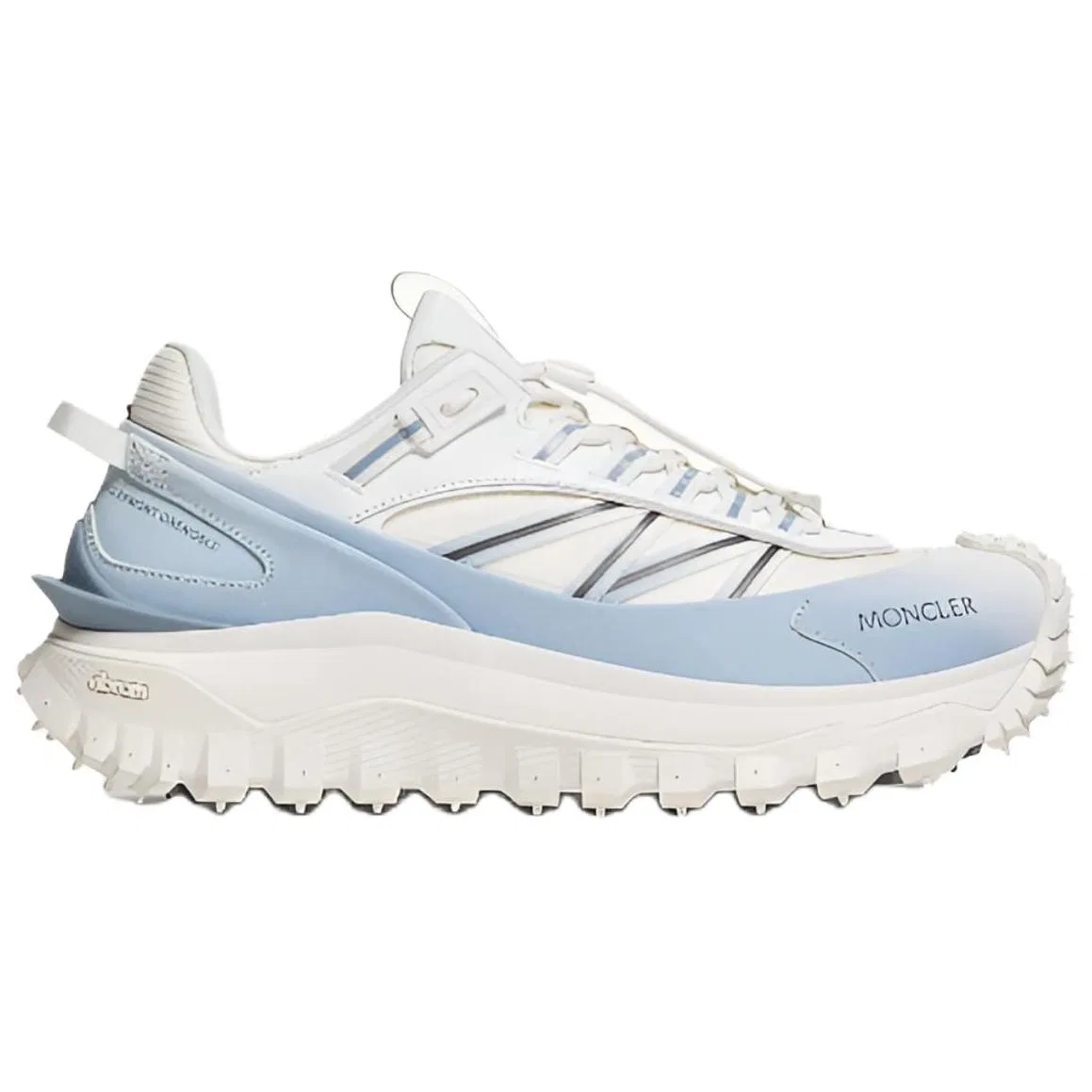 Кроссовки повседневные Trailgrip Low Moncler синие — фото 3