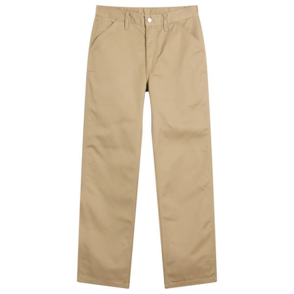 

Простые брюки Carhartt Wip, цвет leather