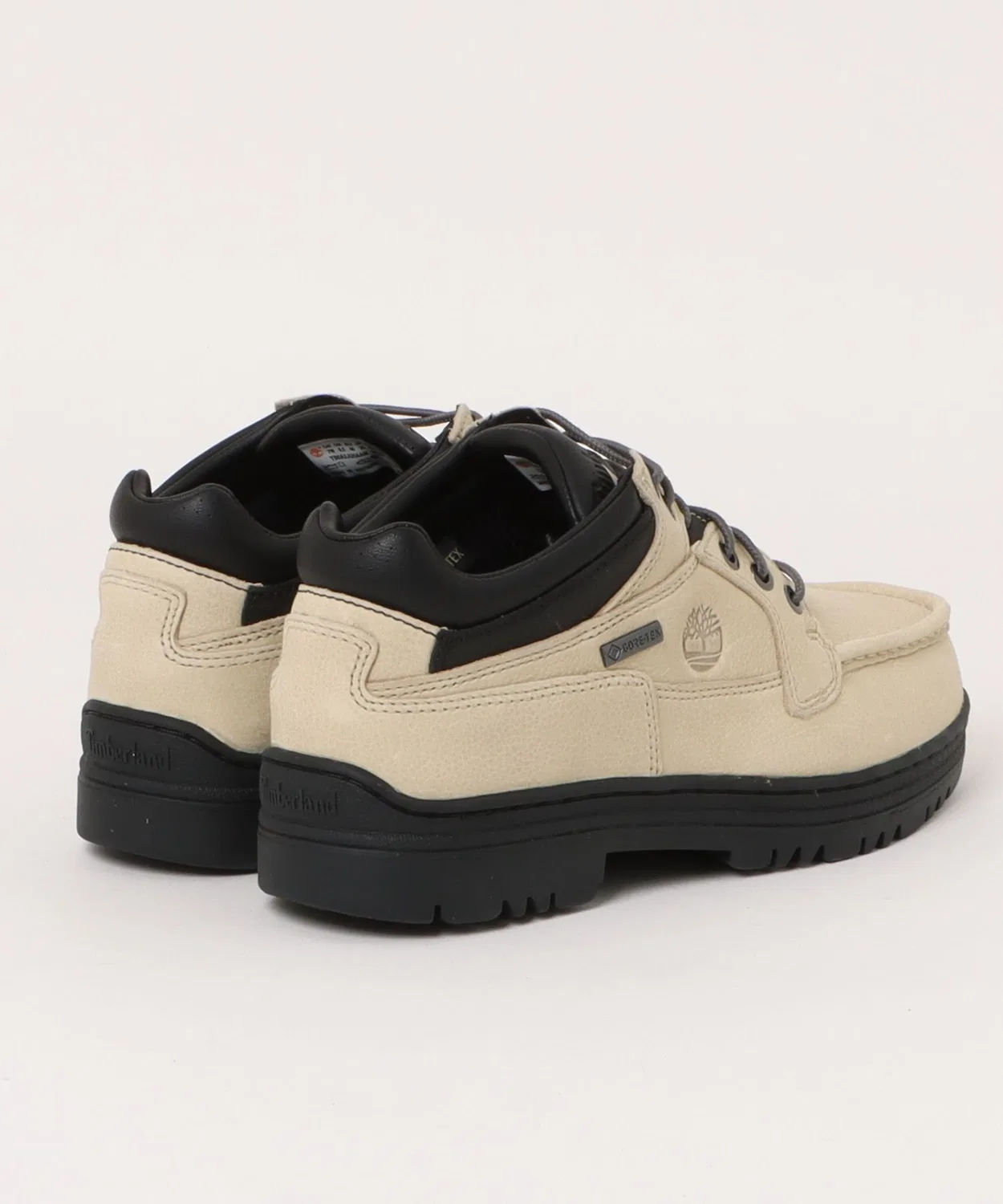 Ботинки Timberland Heritage Moc Toe GTX на шнуровке, бежевые — фото 2