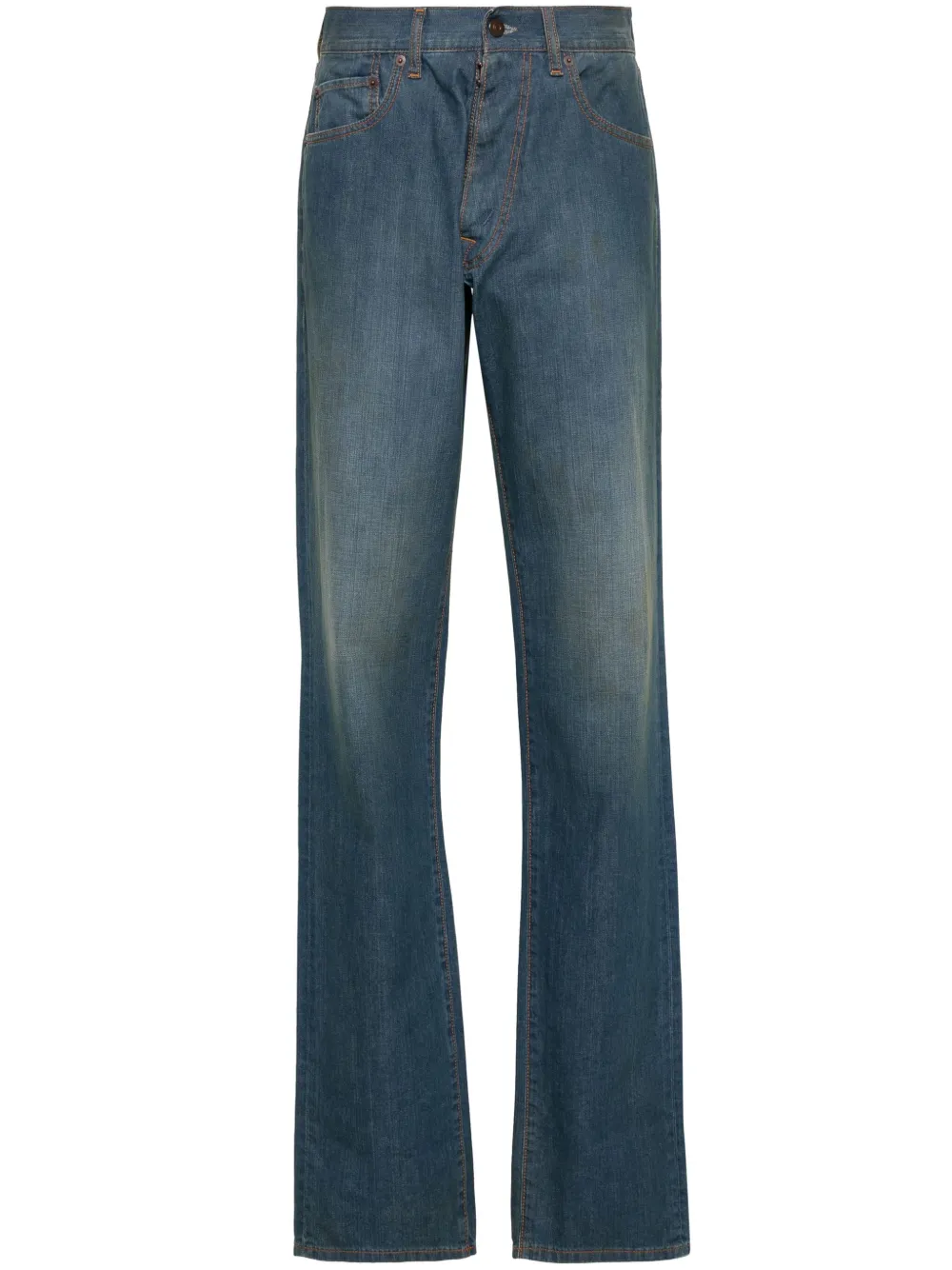 

Прямые джинсы MAISON MARGIELA, синий