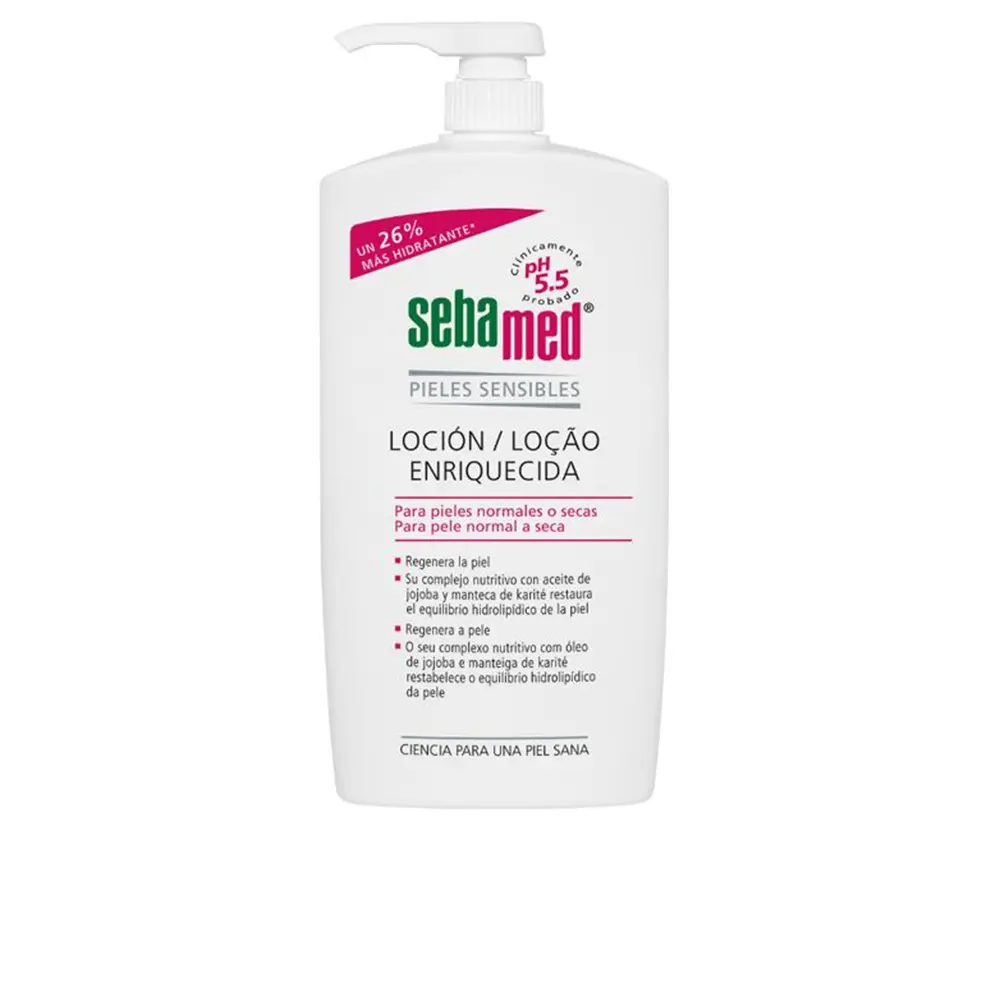 

Лосьон для тела Piel seca y sensible loción enriquecida Sebamed, 750 мл.