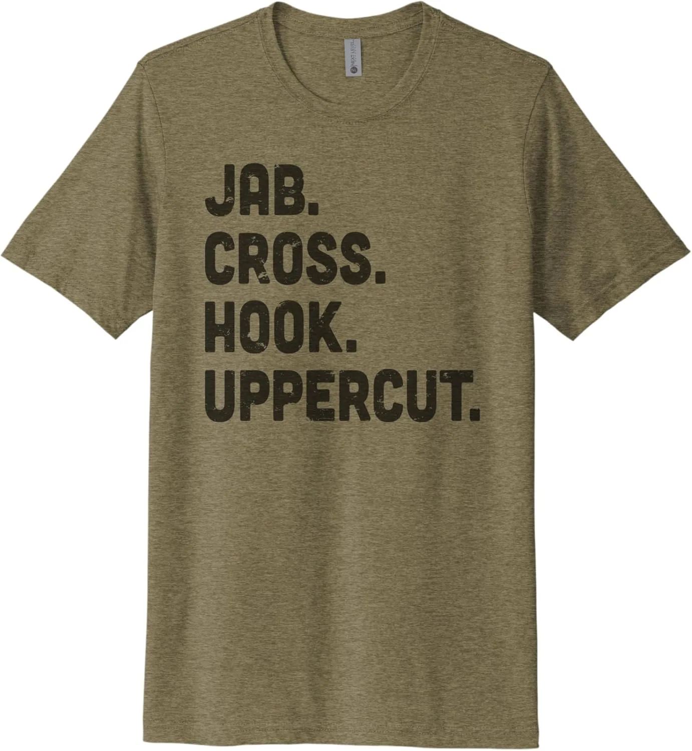 

Боксерская футболка Jab Cross Hook Uppercut, Unisex Ebenezer Fire