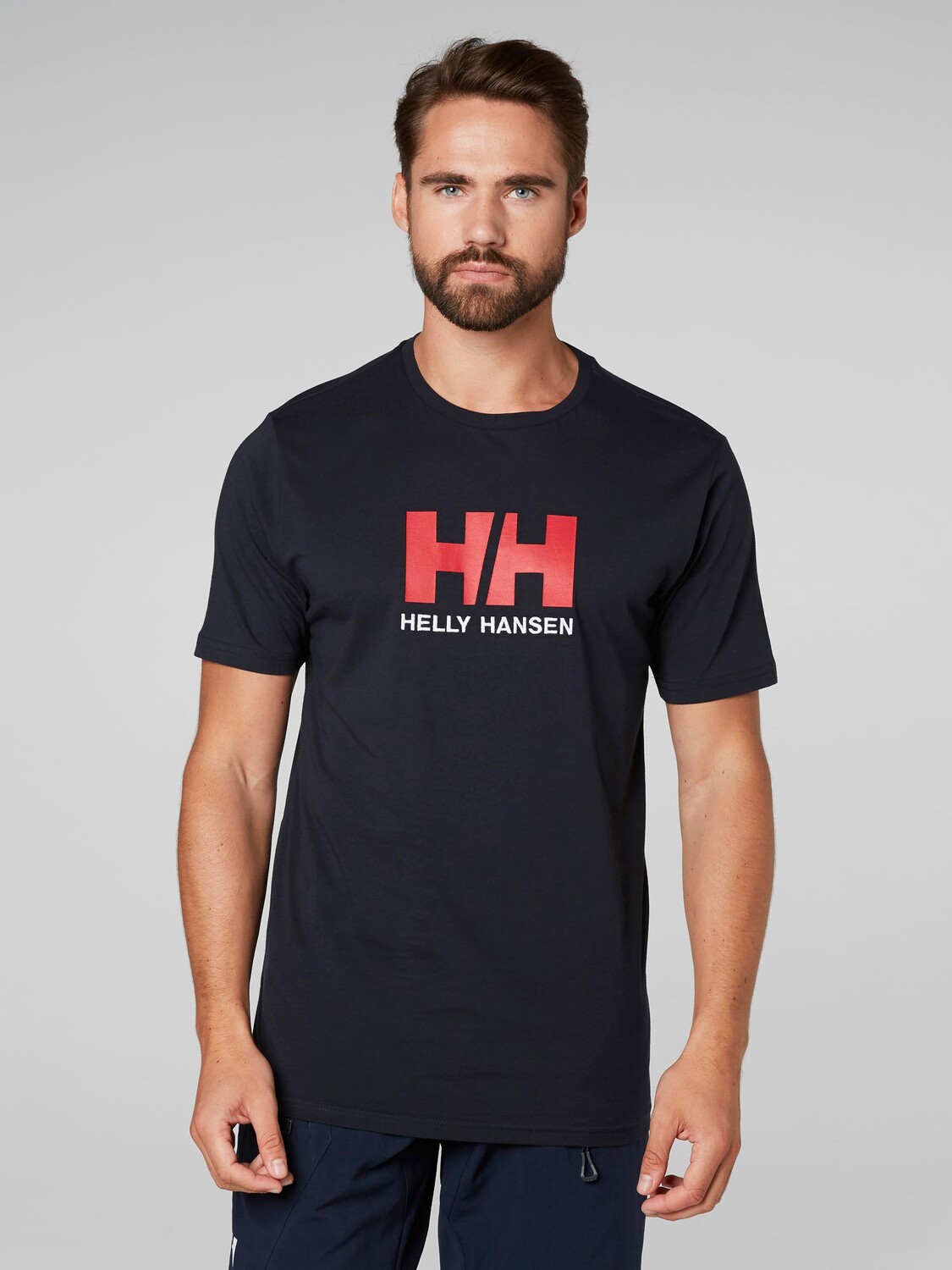 

Футболка Helly Hansen LOGO T-SHIRT, синий
