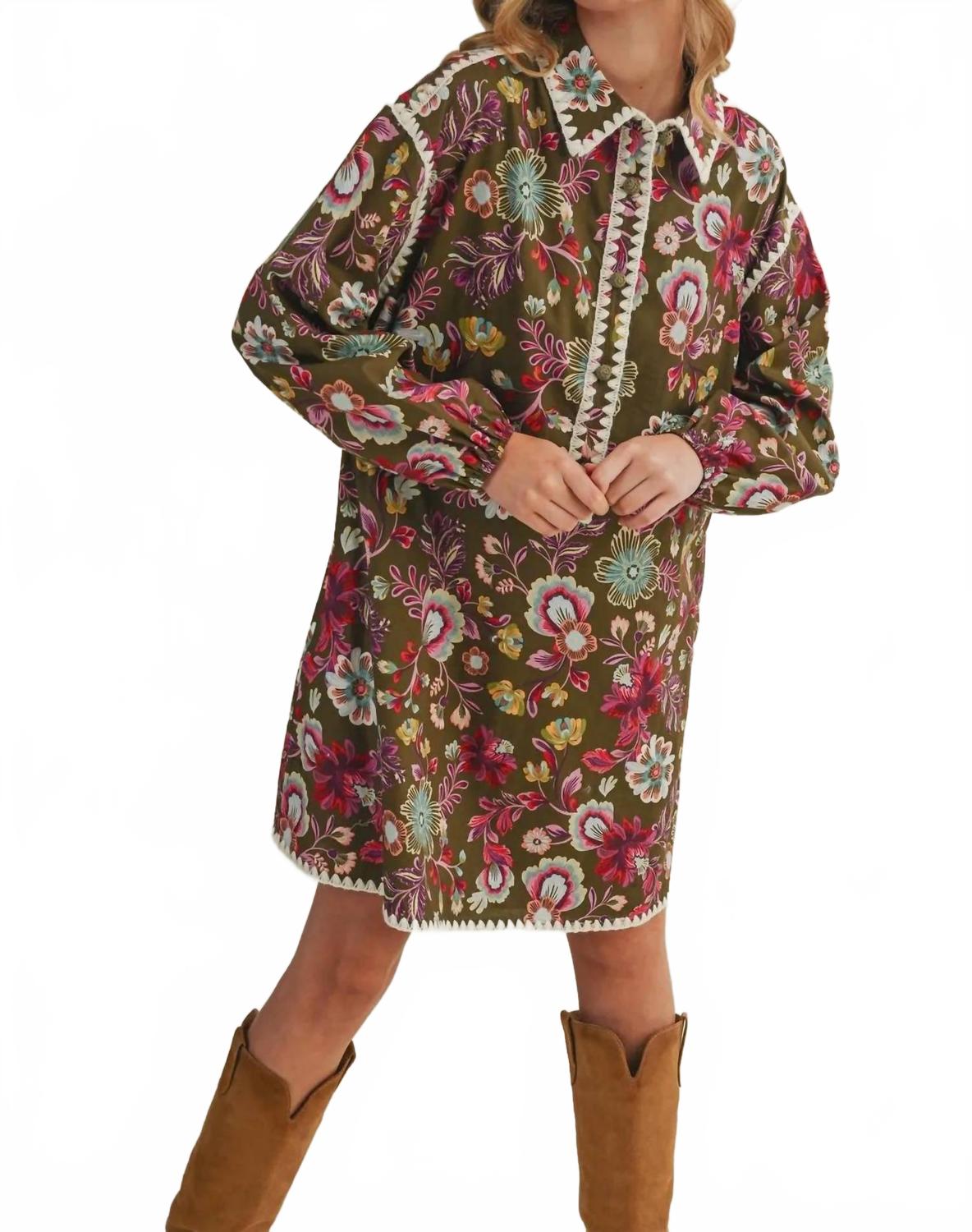 

&merci Платье Сары коричневого цвета