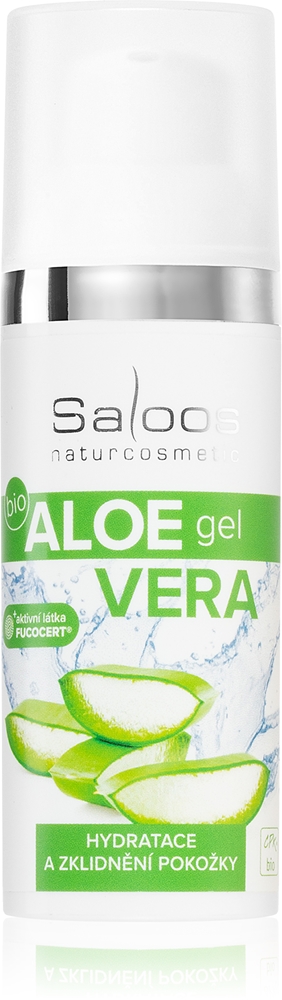 

Органический освежающий гель с алоэ вера для сухой и раздраженной кожи Saloos, 50 мл