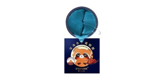 Патчи под глаза Sersanlove — Для глаз Deep Sea Caviar Eye Mask, Гидрогелевые для глаз с золотом и экстрактом красной — фото 2