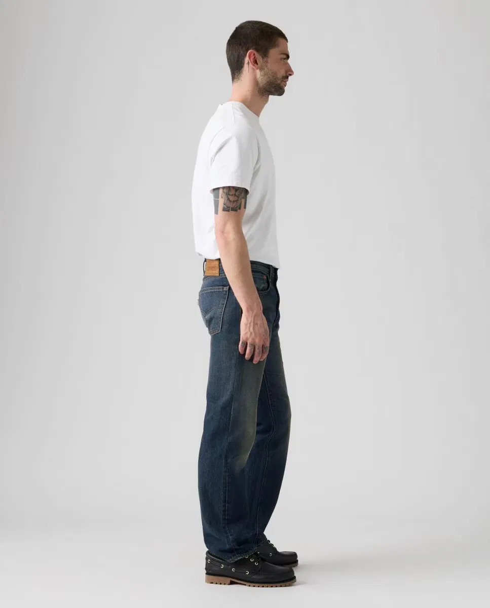 Мужское свободные джинсы, Vaquero 555 Relaxed Straight, Levi's, Azul índigo — фото 4