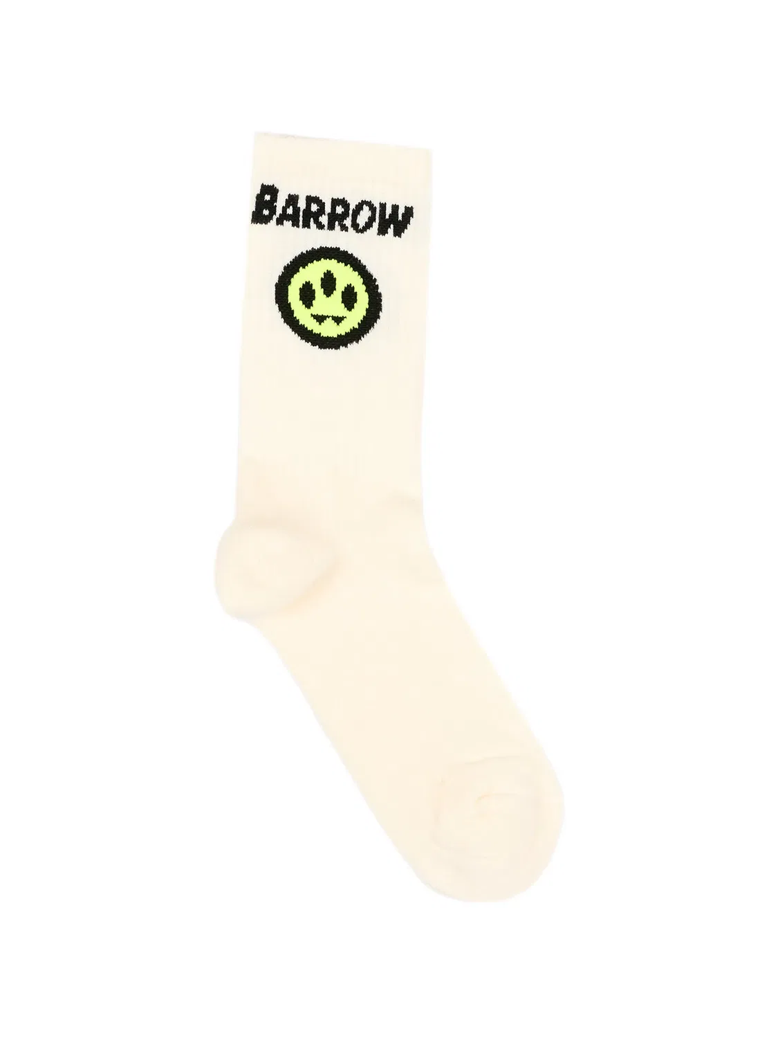 Носки Smiley с логотипом Barrow Kids, нейтральные цвета — фото 2