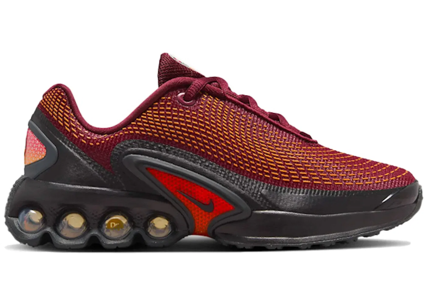 Детские кроссовки Lifestyle Nike Air Max Dn, Dark Team Red/Black/Black/Anthracite
